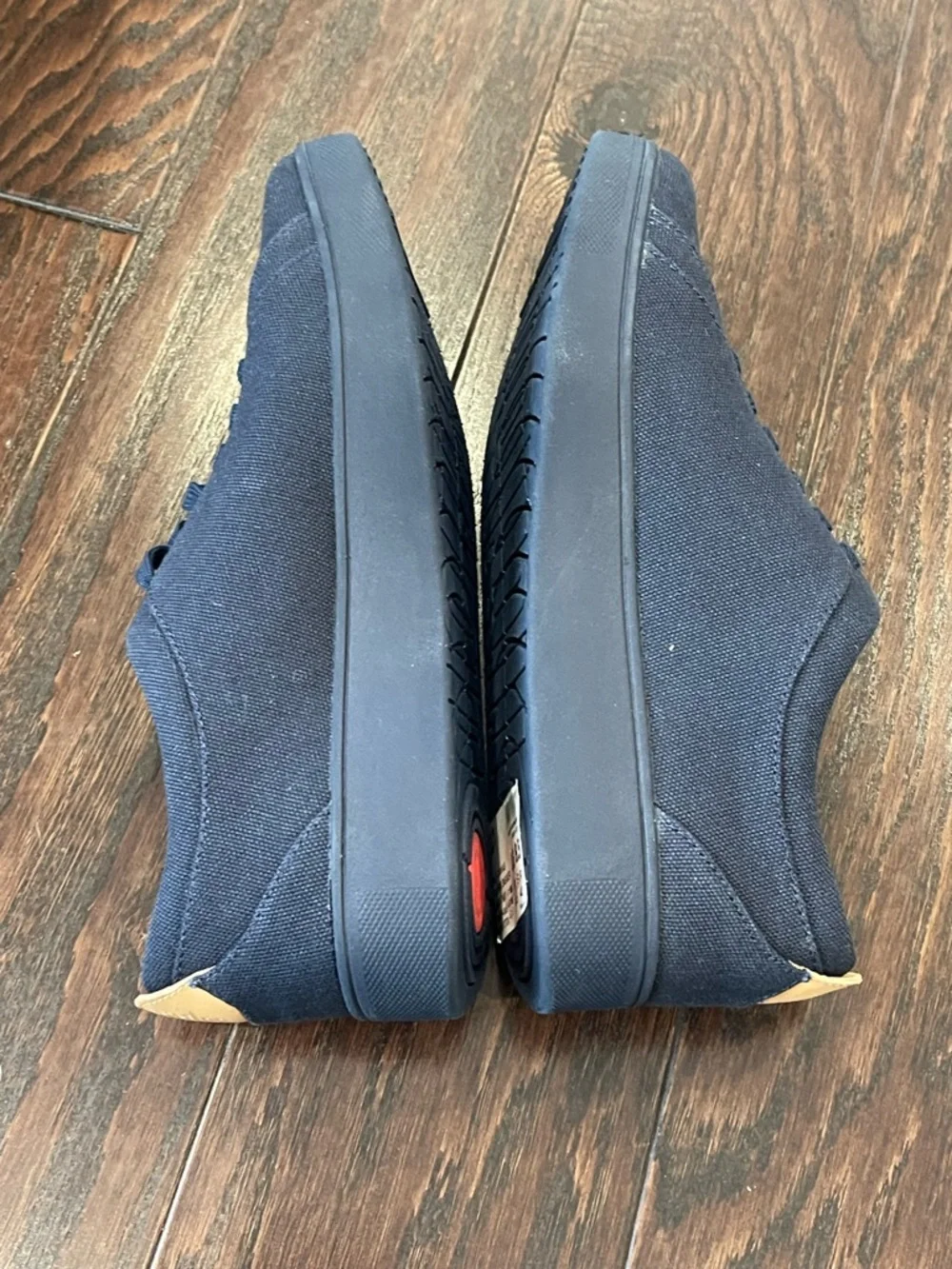 FitFlop Women 8.5 Navy Blue Rally Canvas Shoe Cushioned Comfort FB8-399 NEW